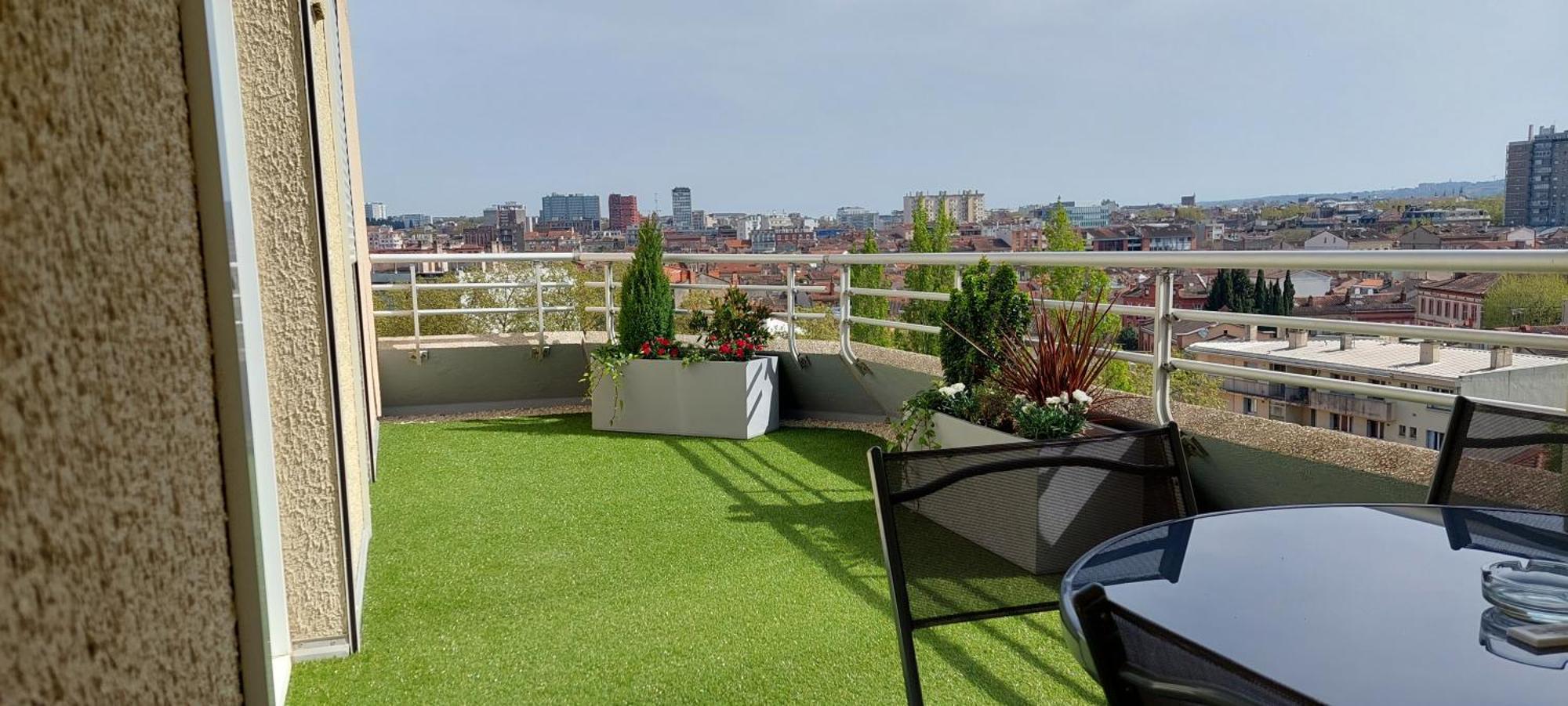 Appartement Le Panoramique à Toulouse Extérieur photo